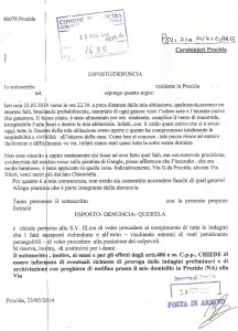 denuncia fuochi